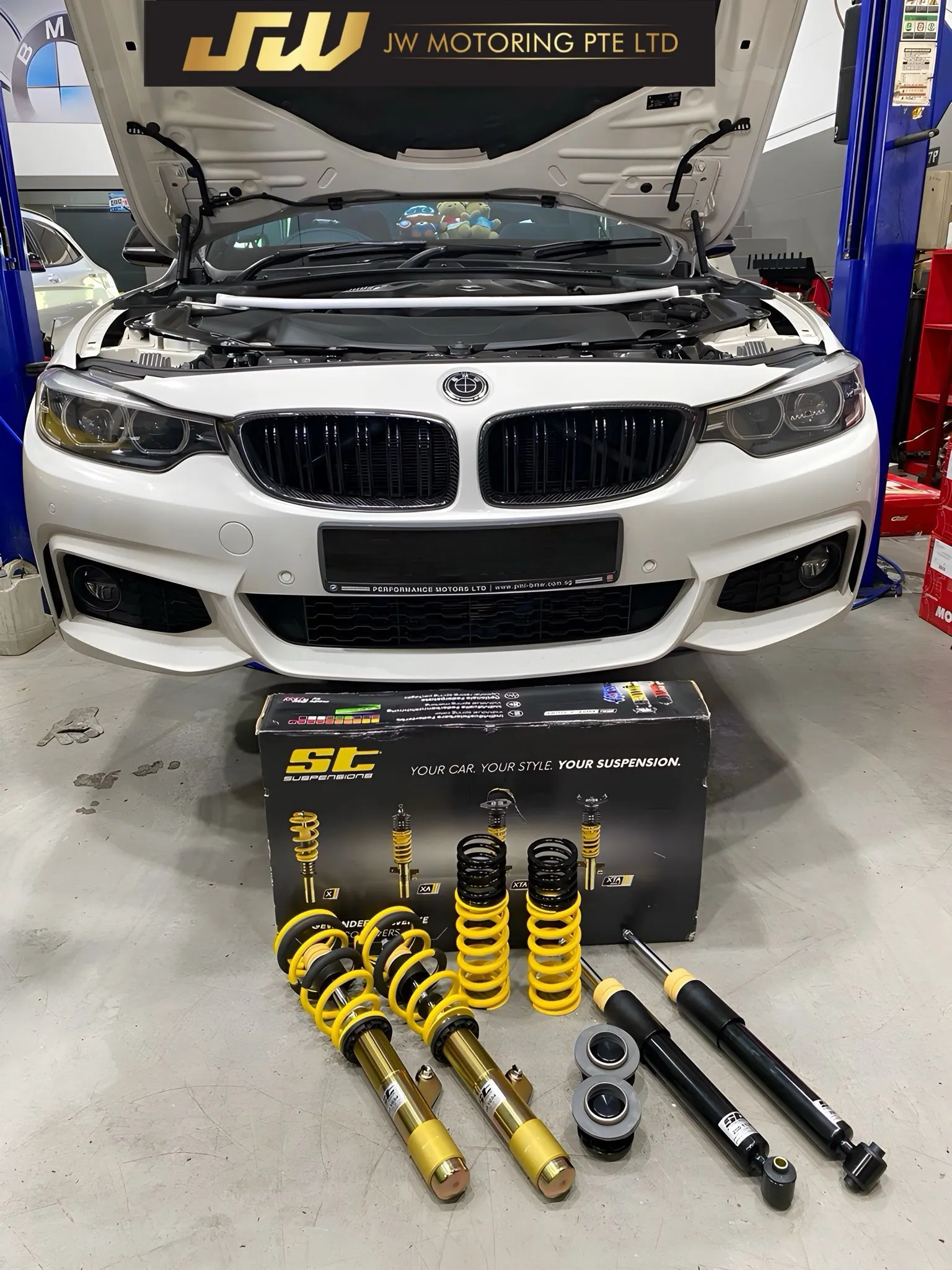 ST and ST XA coilovers — BMW fitments with setup care