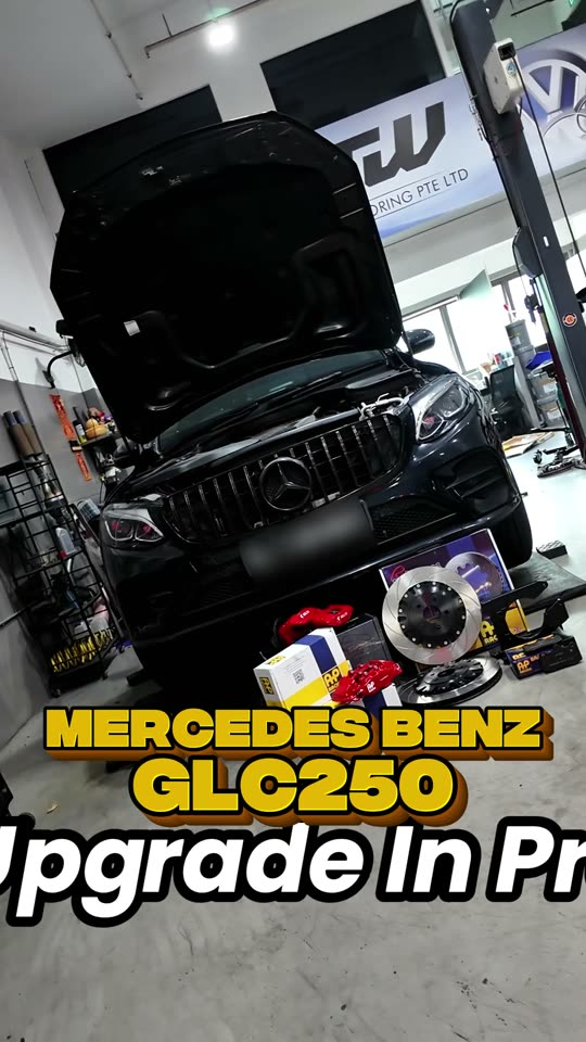 Big brake kit upgrade video at JW Motoring, showing brake kit and caliper proof for the brakes service